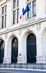 Image showing Paris - Sorbonne University Entrance