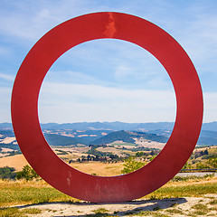 Image showing Tuscany panoramic view