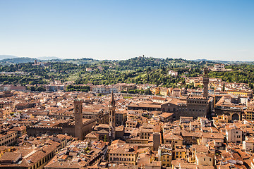 Image showing Florence panoramic view