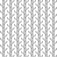 Image showing Seamless Olives Pattern