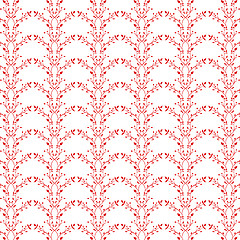 Image showing Seamless Olives Pattern