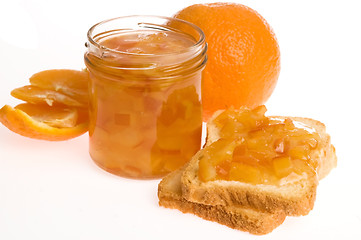 Image showing Homemade orange Jam