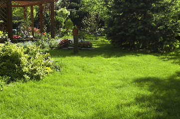 Image showing peaceful garden. spring