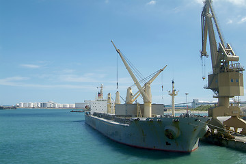 Image showing Ship at port