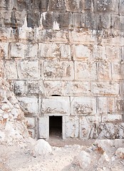 Image showing Castle ruins in Israel