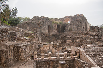 Image showing Ancient ruins in Israel travel