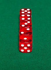 Image showing Red dice