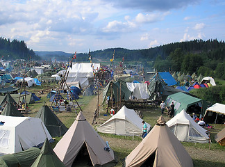 Image showing Camp