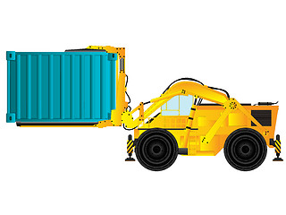 Image showing Container handler, forklift