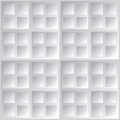 Image showing Abstract geometric square gray background