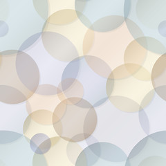 Image showing Seamless pattern - rainbow circles