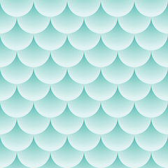 Image showing Fish scales pattern - abstract seamless texture