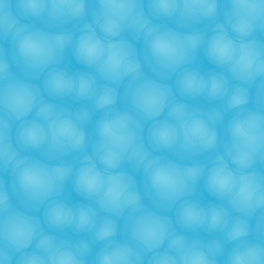 Image showing Seamless abstract blue foam pattern