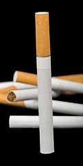 Image showing Cigarette on the foreground