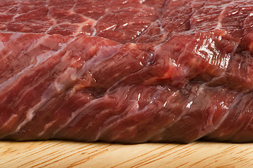 Image showing Raw beef steak meat