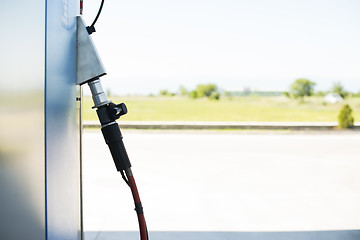 Image showing Device for charging gas car on station