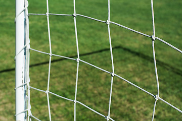 Image showing Football net