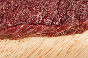 Image showing Raw beef steak meat