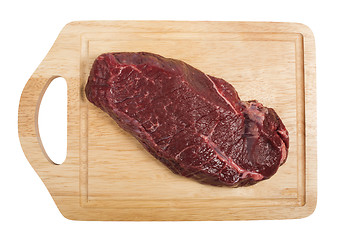 Image showing Raw beef steak meat