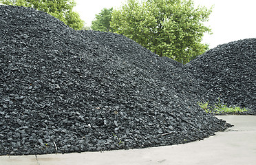 Image showing Coal pile