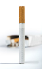 Image showing Cigarette on the foreground