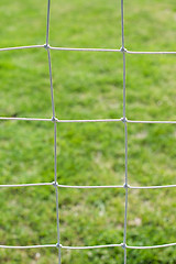 Image showing Football net