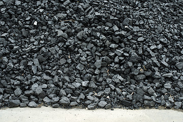 Image showing Coal pile