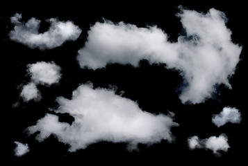 Image showing Isolated clouds