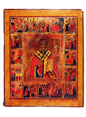 Image showing Ancient church icon