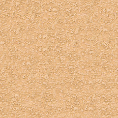 Image showing Seamless Texture of Orange Plaster Wall.