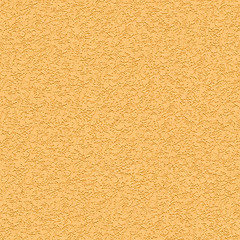 Image showing Seamless Texture of Yellow Striated Stucco Wall.