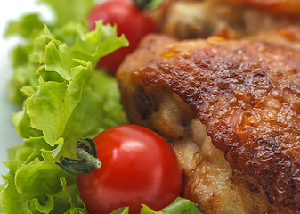 Image showing Cooked chicken.