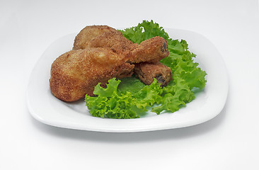 Image showing Fried chicken.