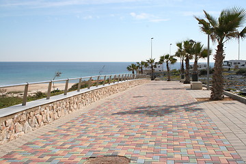 Image showing Beautiful promenade