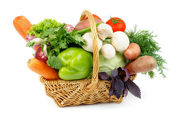 Image showing Vegetable Basket