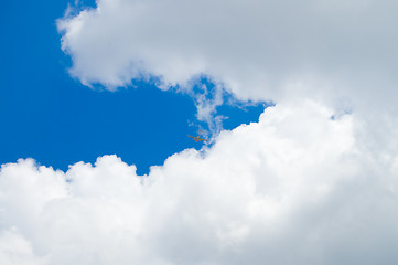 Image showing cloud and blue
