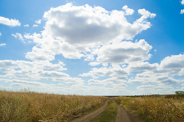 Image showing steppe way