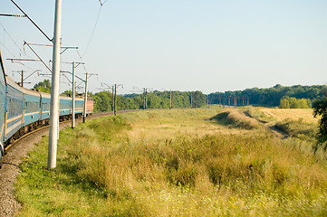 Image showing view from train