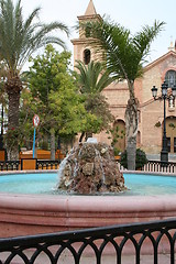 Image showing Water fountain in Spain