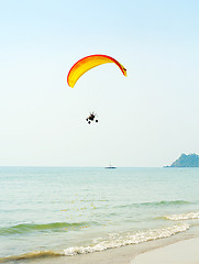 Image showing Paragliding