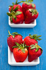 Image showing Fresh strawberries