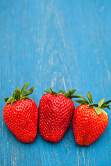 Image showing Fresh strawberries