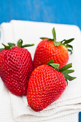 Image showing Fresh strawberries