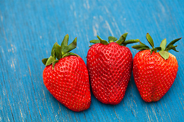 Image showing Fresh strawberries