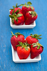 Image showing Fresh strawberries