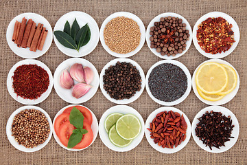 Image showing Food Ingredient Sampler