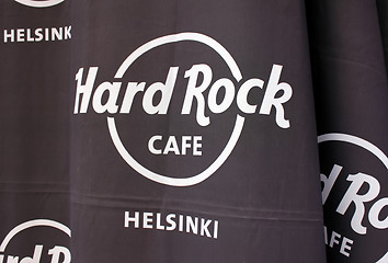 Image showing Sign of Hard Rock Cafe