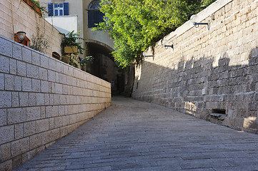 Image showing The streets of Old Jaffa 