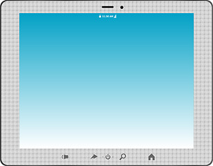 Image showing Touchscreen tablet