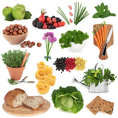 Image showing Healthy Food Sampler